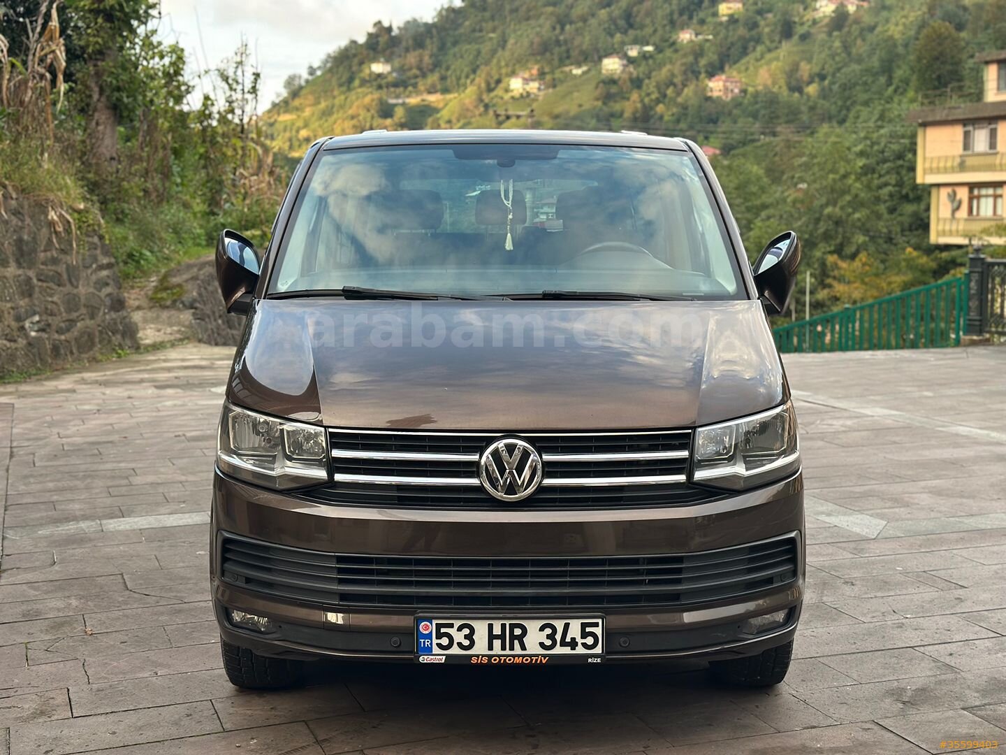 Sahibinden Volkswagen Caravelle 2.0 TDI BMT Comfortline 2016 Model Rize 152.000 km Kahverengi 2