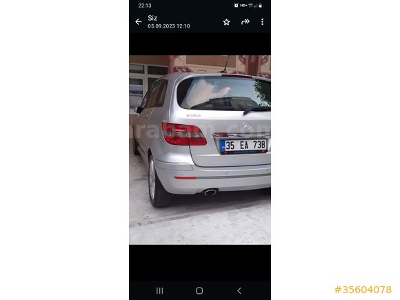 Sahibinden Mercedes - Benz B 150 Boyut 2008 Model İstanbul