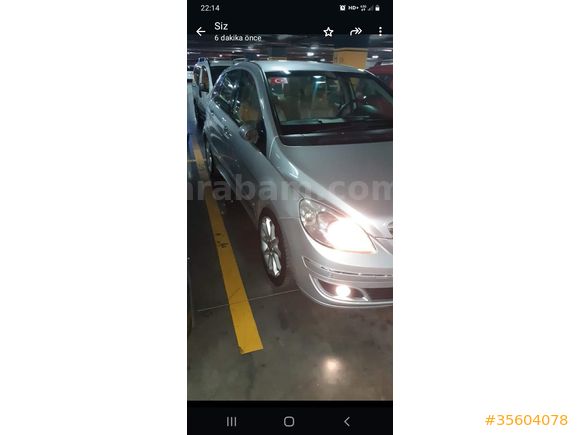 Sahibinden Mercedes - Benz B 150 Boyut 2008 Model İstanbul