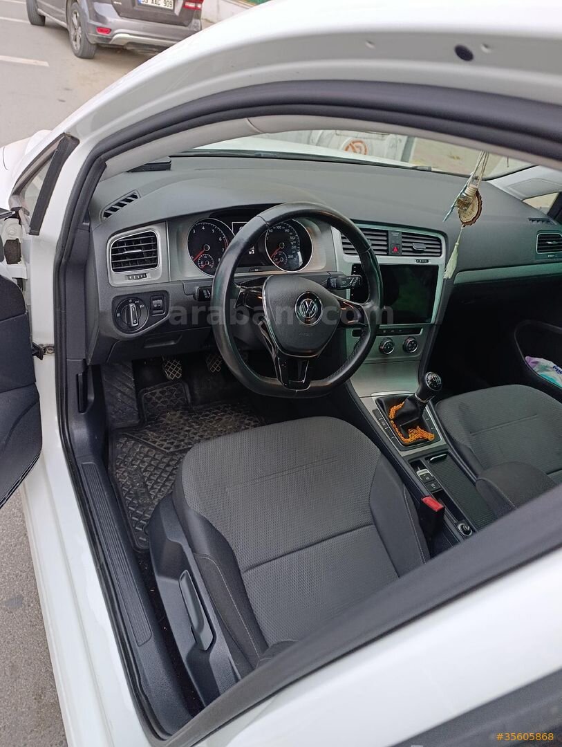 Sahibinden Volkswagen Golf 1.2 TSi Midline Plus 2014 Model Tekirdağ 160.000 km Beyaz 7