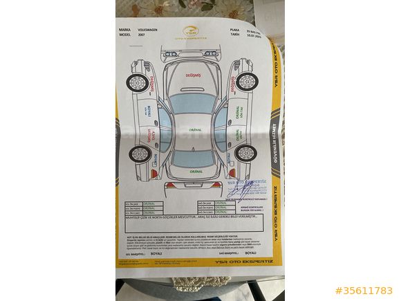 Volkswagen Golf 5 1.6 Goal 2007 Model otomatik 