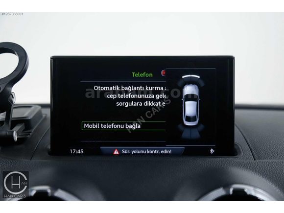 HAN CAR'S 2016 AUDİ A3 SEDAN DYNAMİC S-TRONİC LED/XENON!