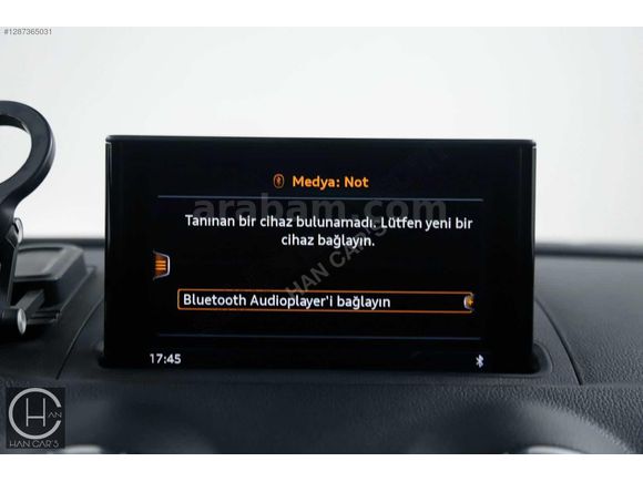 HAN CAR'S 2016 AUDİ A3 SEDAN DYNAMİC S-TRONİC LED/XENON!