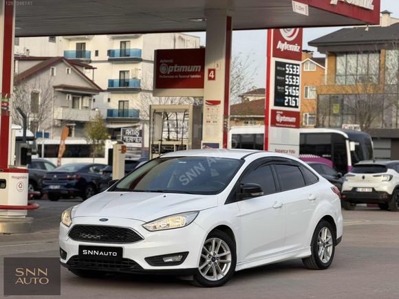 2017 FORD FOCUS 1.6 TDCİ TREND-X 180.100 KM DEĞİŞENSİZ TRAMERSİZ