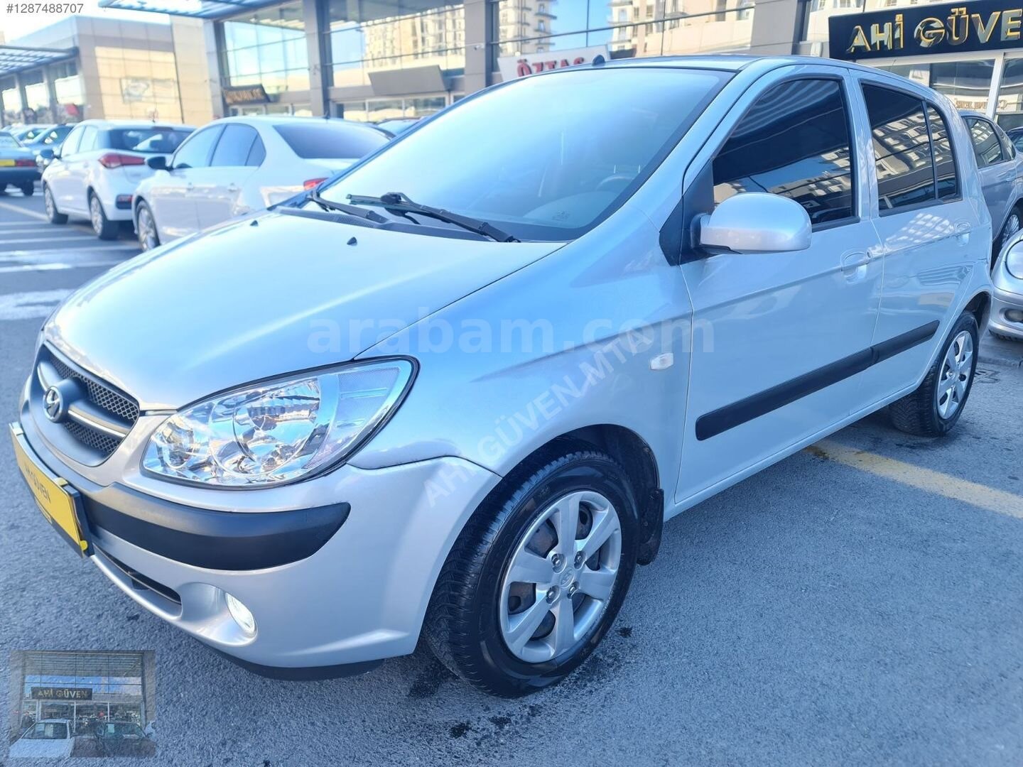 Galeriden Hyundai Getz 1.5 CRDi VGT 2006 Model Ankara 220.000 km Gri 6