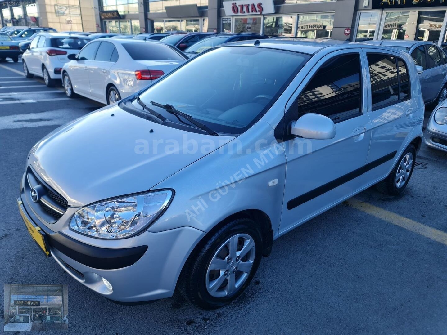 Galeriden Hyundai Getz 1.5 CRDi VGT 2006 Model Ankara 220.000 km Gri 3