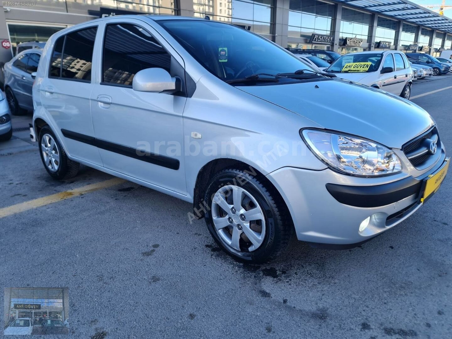 Galeriden Hyundai Getz 1.5 CRDi VGT 2006 Model Ankara 220.000 km Gri 7