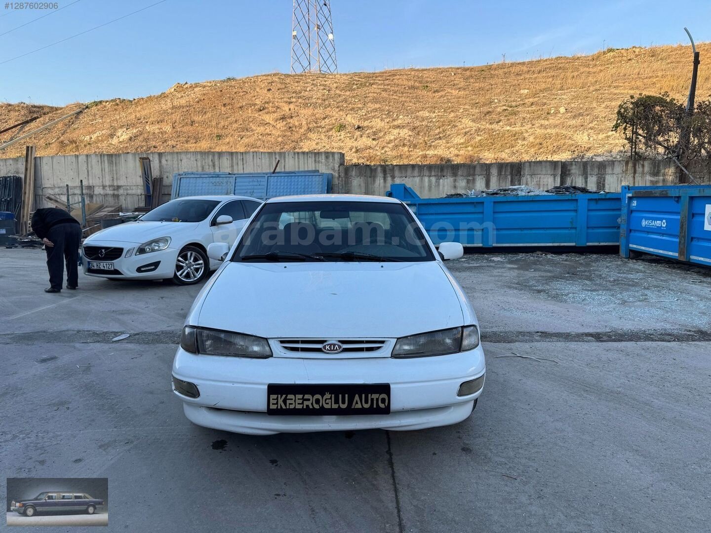 Galeriden Kia Sephia 1.6 GTX 1998 Model Kahramanmaraş 410.000 km Beyaz 1