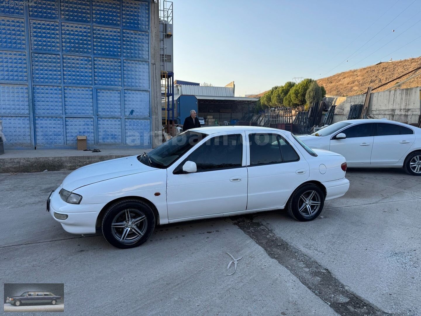 Galeriden Kia Sephia 1.6 GTX 1998 Model Kahramanmaraş 410.000 km Beyaz 4