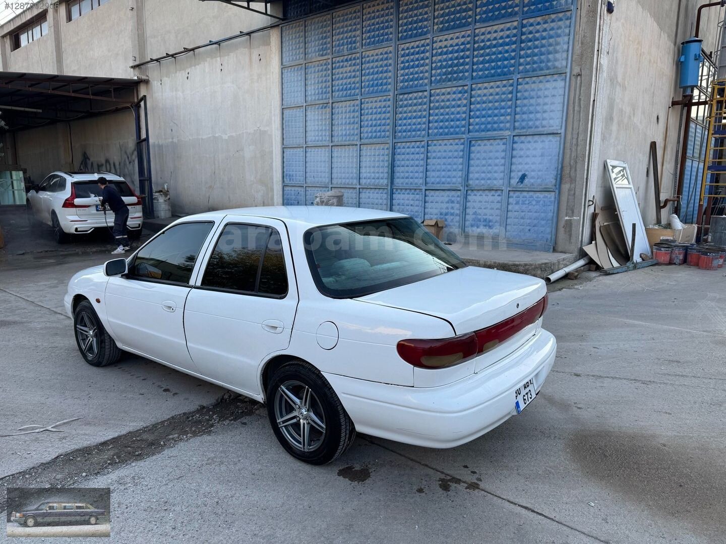 Galeriden Kia Sephia 1.6 GTX 1998 Model Kahramanmaraş 410.000 km Beyaz 7