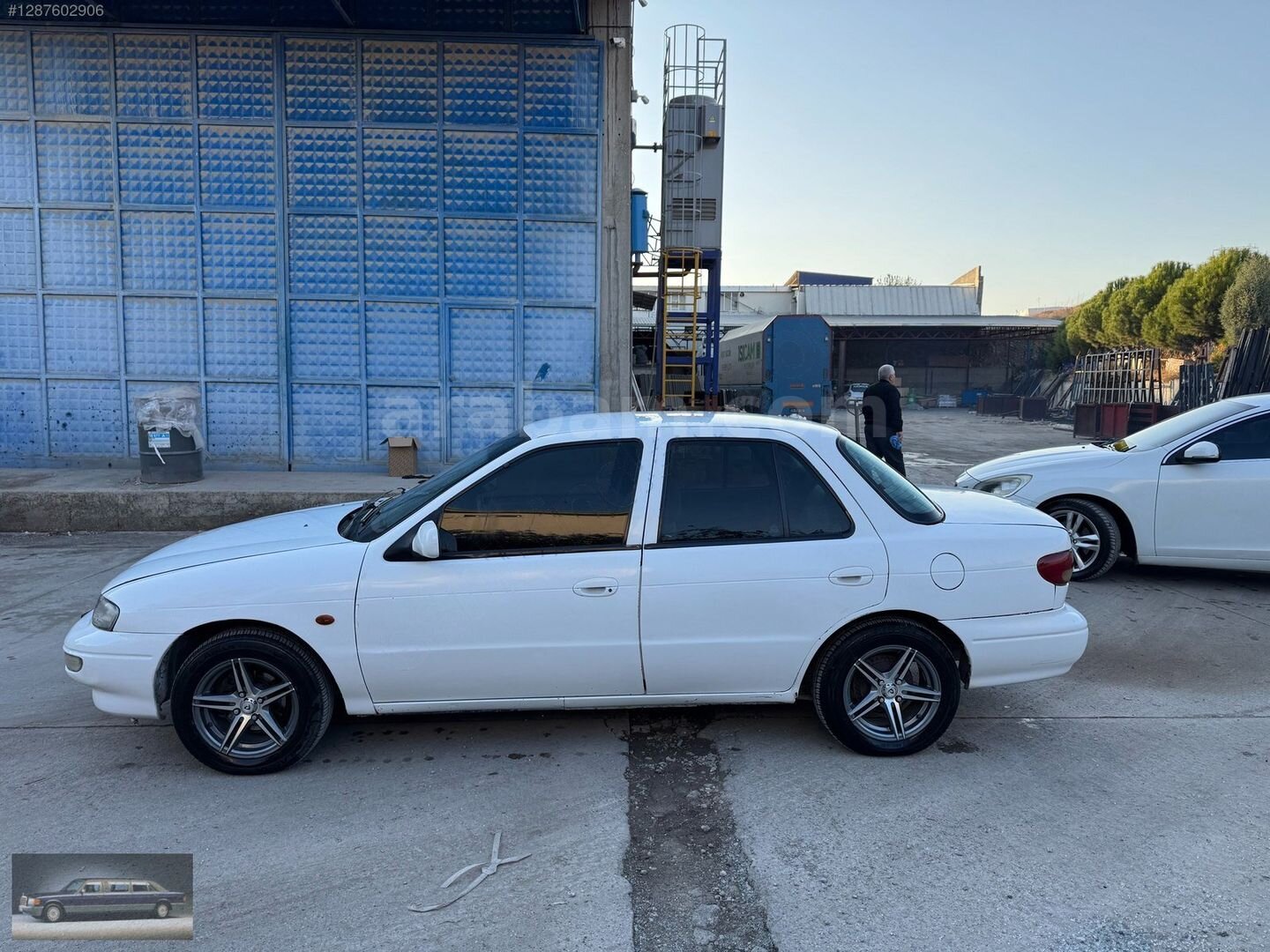 Galeriden Kia Sephia 1.6 GTX 1998 Model Kahramanmaraş 410.000 km Beyaz 5
