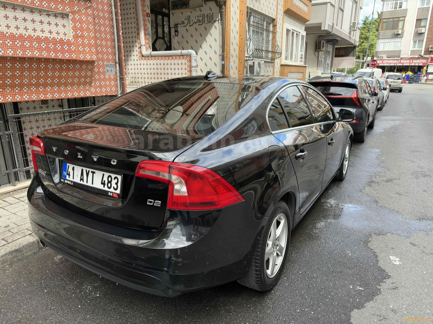 Sahibinden Volvo S60 1.6 D Premium 2014 Model Kocaeli 106.000 km Siyah 2
