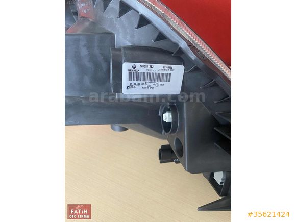 RENAULT TRAFİC 2 SOL ÖN FAR ORJİNAL 8200701352