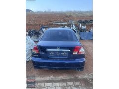 Honda-Civic Vtec2 01-05 Komple Arka Panel Bagaj