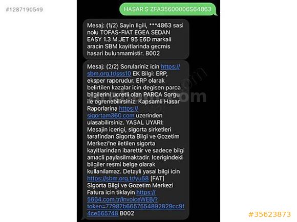ALMER MOTORS'dan 2020 MODEL FİAT EGEA HATASIZ BOYASIZ