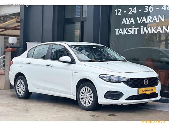 ALMER MOTORS'dan 2020 MODEL FİAT EGEA HATASIZ BOYASIZ