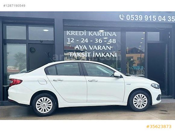 ALMER MOTORS'dan 2020 MODEL FİAT EGEA HATASIZ BOYASIZ