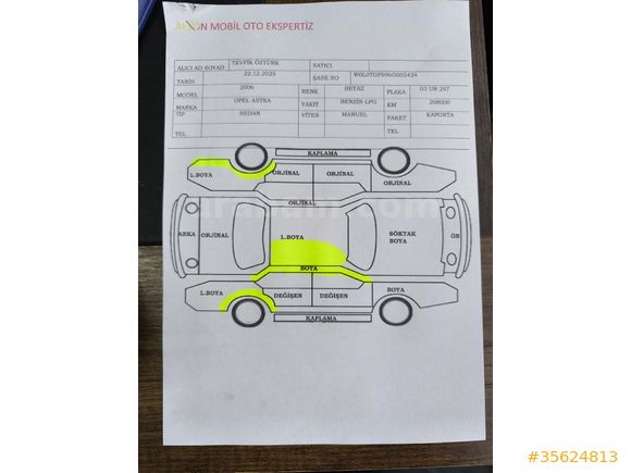 Öğretmenden Opel Astra 1.4 Classic Twinport 2006 Model