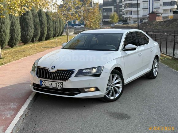 Sahibinden Skoda SuperB 1.6 TDI Prestige 2016 Model  206.000 km Beyaz