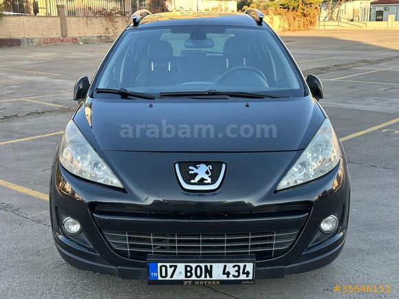 Sahibinden Peugeot 207 1.6 HDi Outdoor 2012 Model  370.000 km Siyah