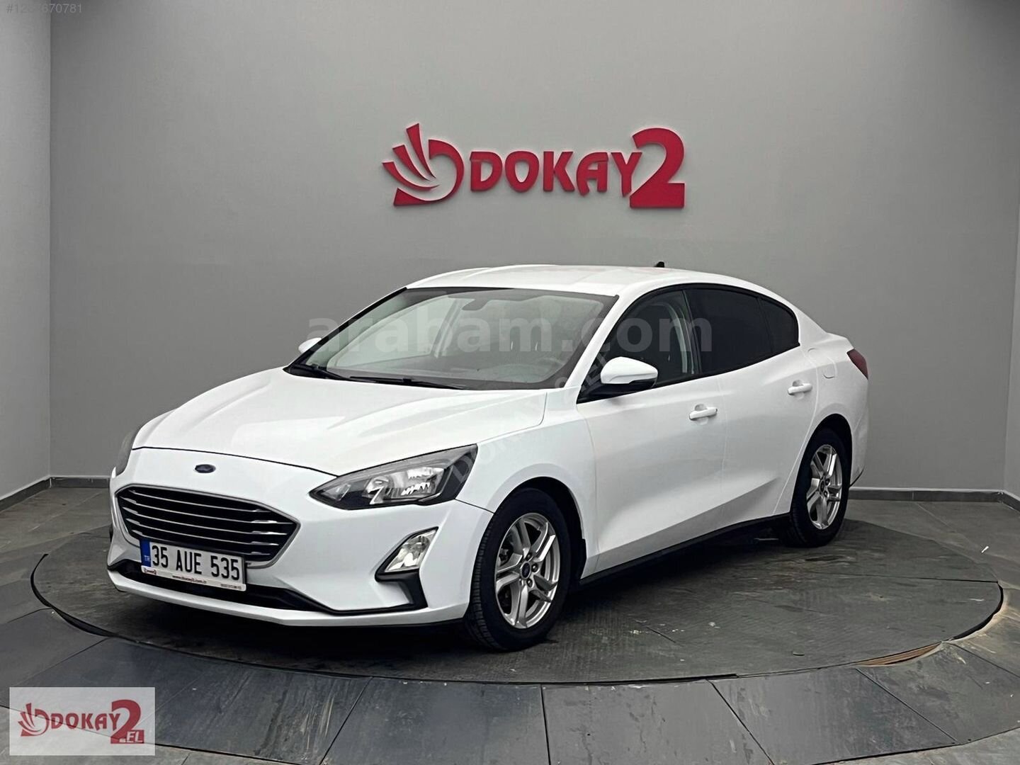 Galeriden Ford Focus 1.5 EcoBlue Trend X 2021 Model İzmir 124.556 km Beyaz 3