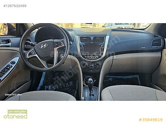 HYUNDAİ ACCENT BLUE 1.6 CRDİ MODE PLUS 272.KM OTO İÇİ BEJ