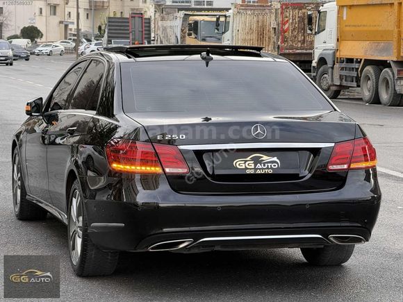 GG-AUTO 2013 E 250 HATASIZ BOYASIZ İLK ELDEN SERVİS BAKIMLI