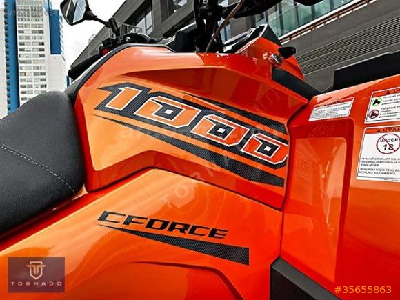 TORNADO MOTORS ' DAN C FORCE 1000cc ÇİFT SİLİNDİR TAM DOLU