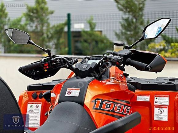 TORNADO MOTORS ' DAN C FORCE 1000cc ÇİFT SİLİNDİR TAM DOLU