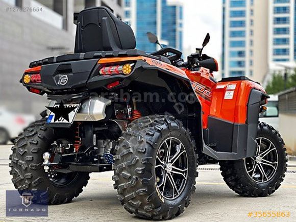 TORNADO MOTORS ' DAN C FORCE 1000cc ÇİFT SİLİNDİR TAM DOLU