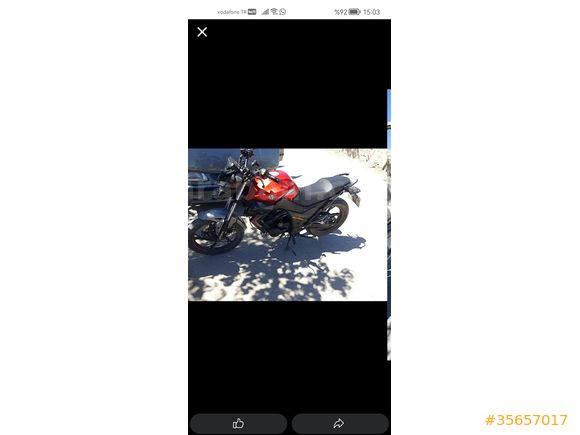 Sahibinden Arora MT 125 acil satılık