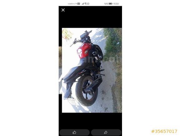 Sahibinden Arora MT 125 acil satılık