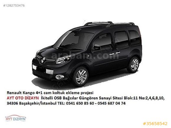 AYT DİZAYN RENAULT KANGO PANELVAN ARAÇ İÇİ KAPLAMA