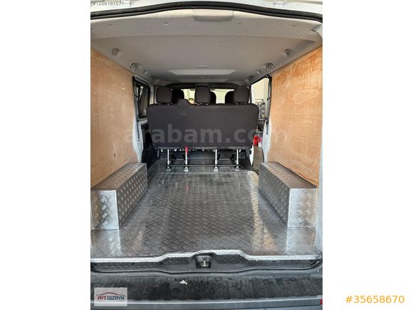 RENAULT TRAFİC ARAÇ İÇİ PANELVAN KAPLAMA