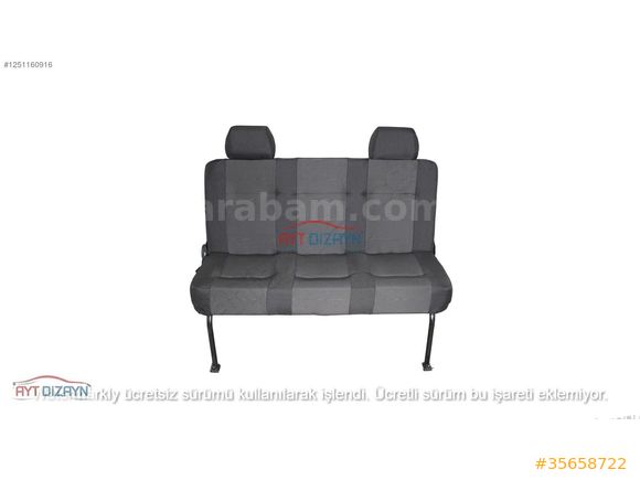 ARAÇ KOLTUĞU ÜÇLÜ YERLİ ÜRETİM KOLTUK