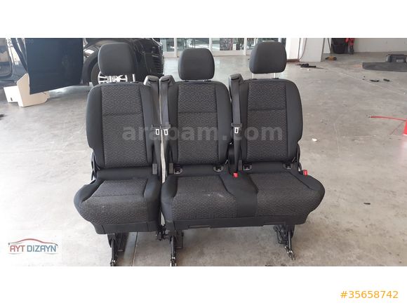 MERCEDES VİTO KOLTUK 2+1 ORJİNAL