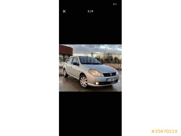 Sahibinden Renault Symbol 1.5 dCi Authentique 2010 Model 