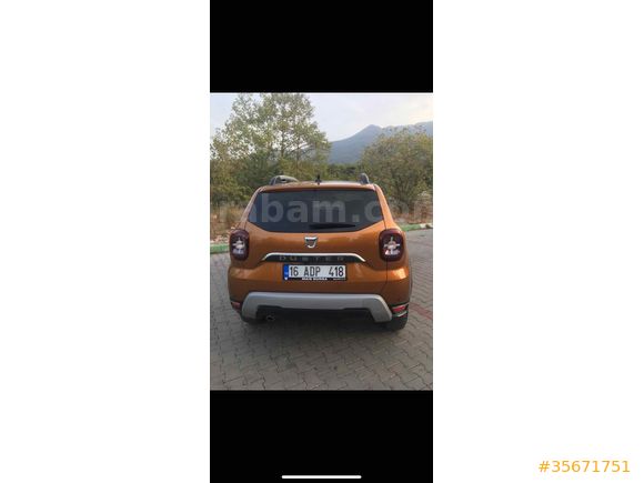 Sahibinden Dacia Duster 1.5 BlueDCI Prestige Plus 2018 Model ilk sahibiyim 
