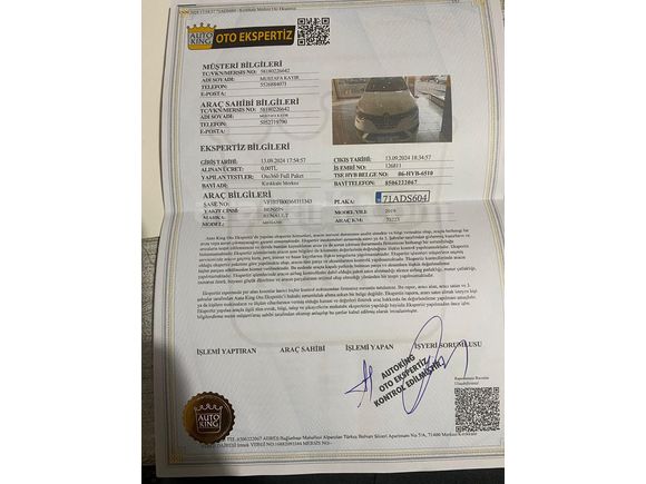 Hata Boya Değişensiz Renault Megane 1.6 Touch 2019 Model