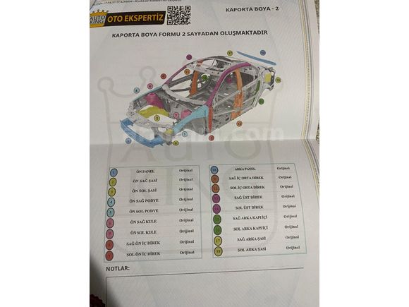 Hata Boya Değişensiz Renault Megane 1.6 Touch 2019 Model
