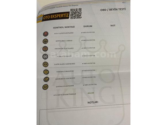 Hata Boya Değişensiz Renault Megane 1.6 Touch 2019 Model