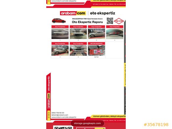 Sahibinden Audi A3 Sportback 1.4 TFSI Ambition 2008 Model Kocaeli
