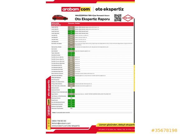Sahibinden Audi A3 Sportback 1.4 TFSI Ambition 2008 Model Kocaeli