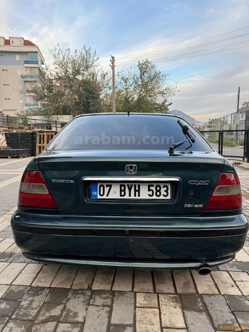 Sahibinden Honda Civic 1.6 i ES 1999 Model Antalya 280.000 km Yeşil 6