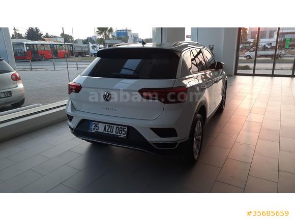 Sahibinden Volkswagen T-Roc 1.5 TSI Highline 2021 Model İzmir 15.500 km Beyaz