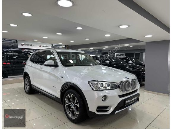 2016 BMW X3 X PLUS-CAM TAVAN-HAFIZA-ELK.BAGAJ-GERİ GÖRÜŞ-1 BOYA