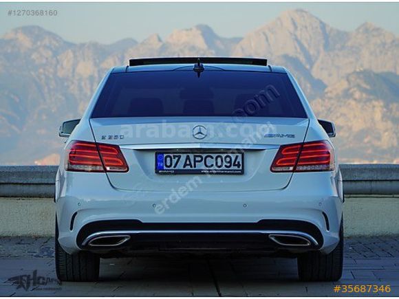 ERDEM'den Mercedes Benz E 250 CDI 4Matic Edition E AMG 19"Jantlı