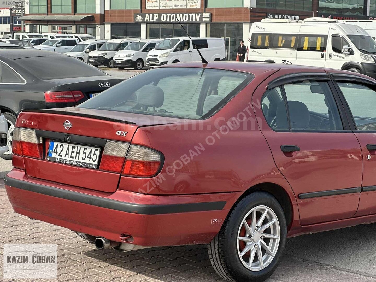 Galeriden Nissan Primera 1.6 GX 1998 Model Konya 390.000 km Kırmızı 2