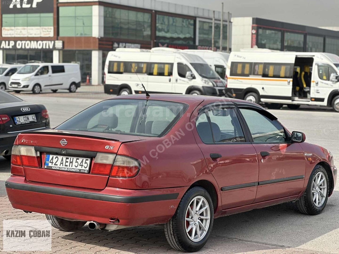 Galeriden Nissan Primera 1.6 GX 1998 Model Konya 390.000 km Kırmızı 3