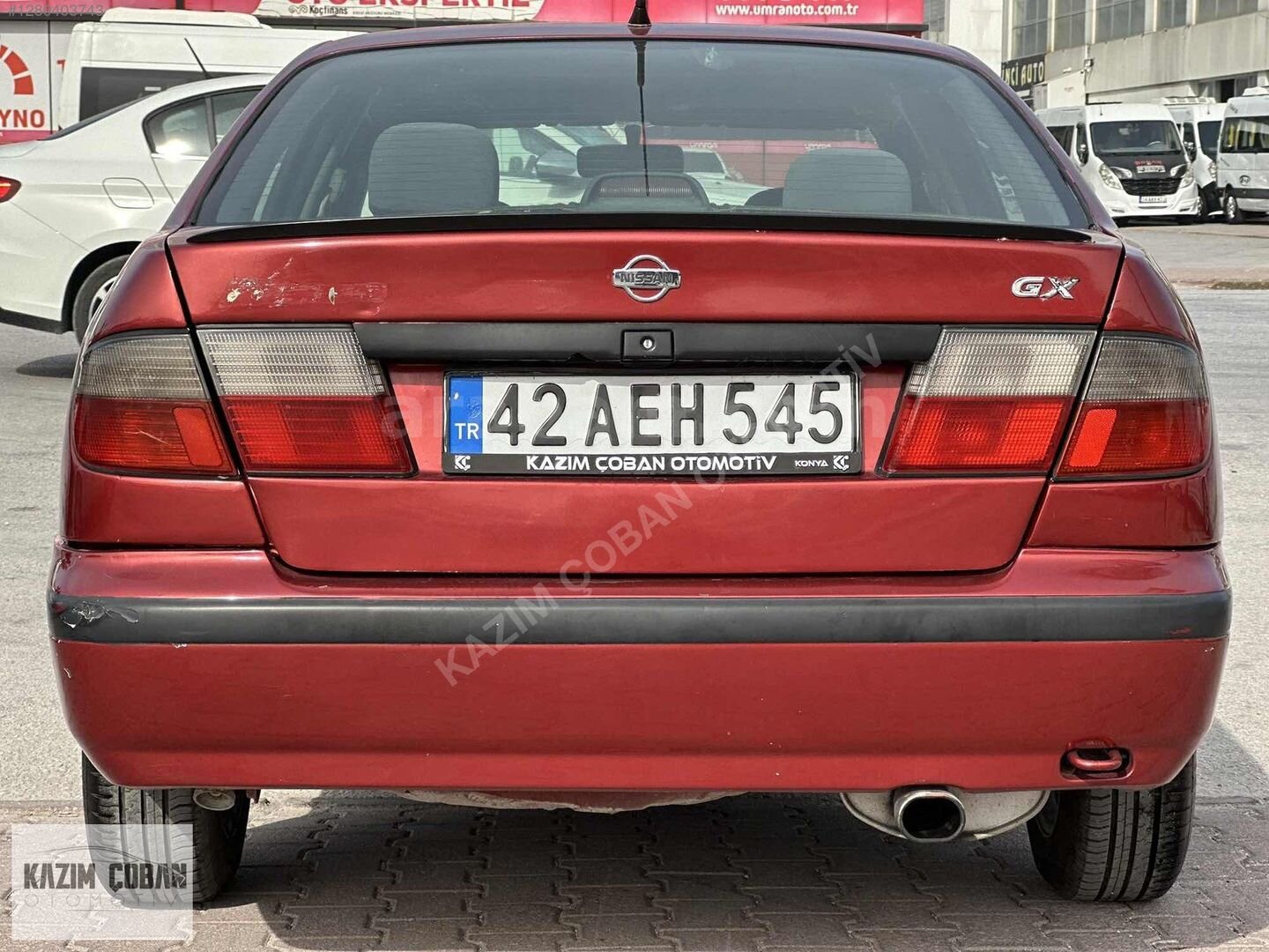 Galeriden Nissan Primera 1.6 GX 1998 Model Konya 390.000 km Kırmızı 7